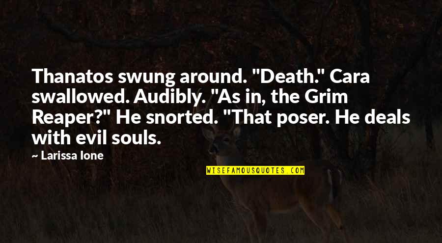 Mirantis Stock Quotes By Larissa Ione: Thanatos swung around. "Death." Cara swallowed. Audibly. "As