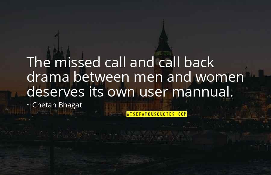 Missed Out On Love Quotes By Chetan Bhagat: The missed call and call back drama between