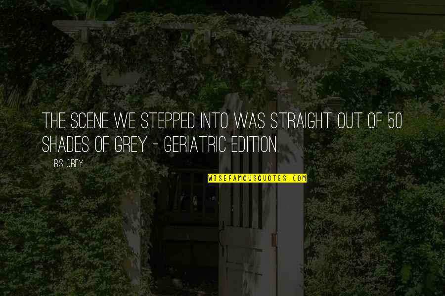 Mohsen Charifi Quotes By R.S. Grey: The scene we stepped into was straight out