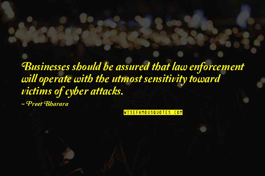 Morning Board Quotes By Preet Bharara: Businesses should be assured that law enforcement will