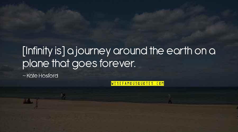 Motorcycle Birthday Quotes By Kate Hosford: [Infinity is] a journey around the earth on