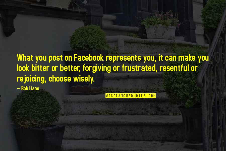 Murakumo Ds3 Quotes By Rob Liano: What you post on Facebook represents you, it