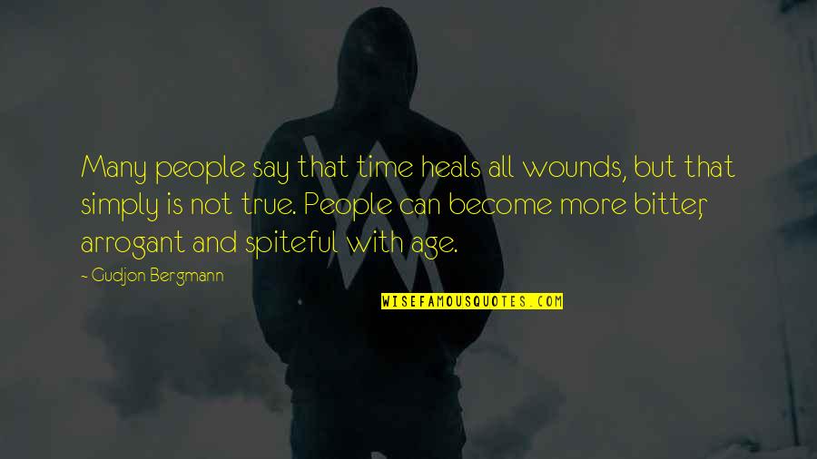 Nanako Social Link Quotes By Gudjon Bergmann: Many people say that time heals all wounds,