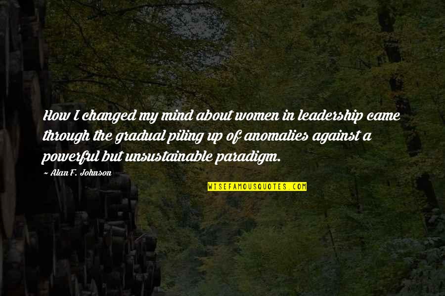 Nature In The Alchemist Quotes By Alan F. Johnson: How I changed my mind about women in