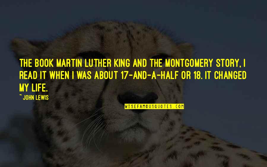 Negrillo De Santiago Quotes By John Lewis: The book Martin Luther King and the Montgomery