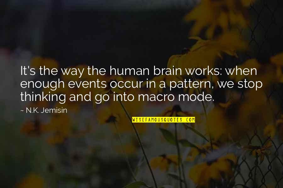 N'envie Quotes By N.K. Jemisin: It's the way the human brain works: when