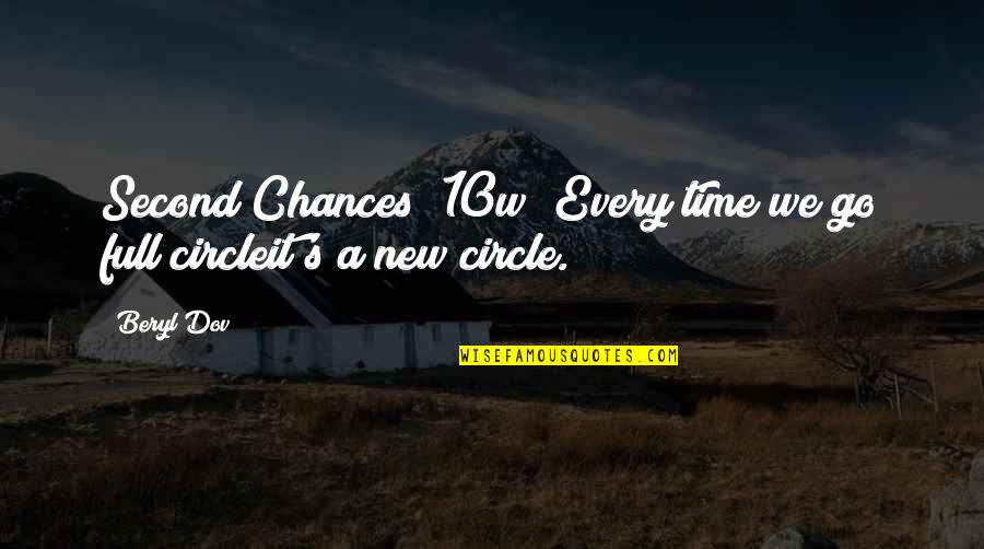 New Circle Quotes By Beryl Dov: Second Chances [10w] Every time we go full