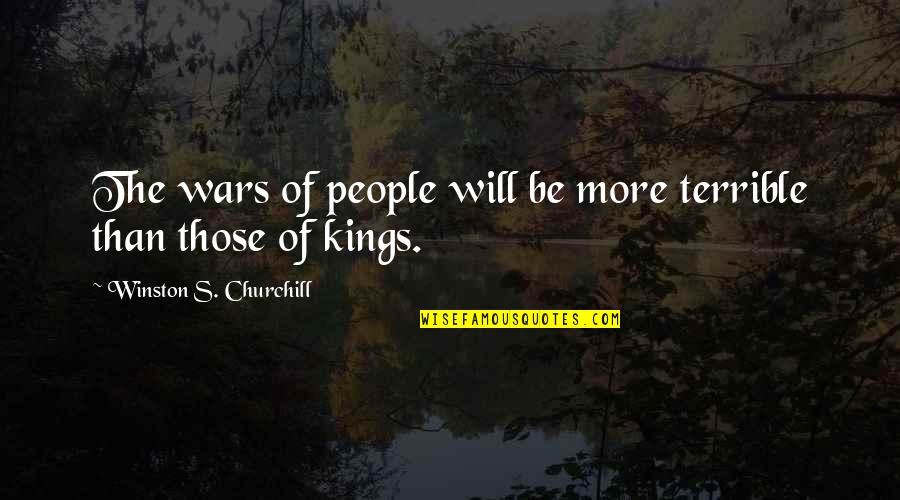 Nse Stock Quotes By Winston S. Churchill: The wars of people will be more terrible