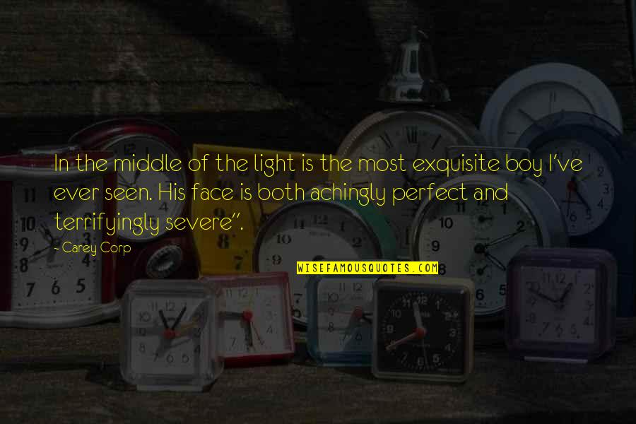 Obstetric Nursing Quotes By Carey Corp: In the middle of the light is the