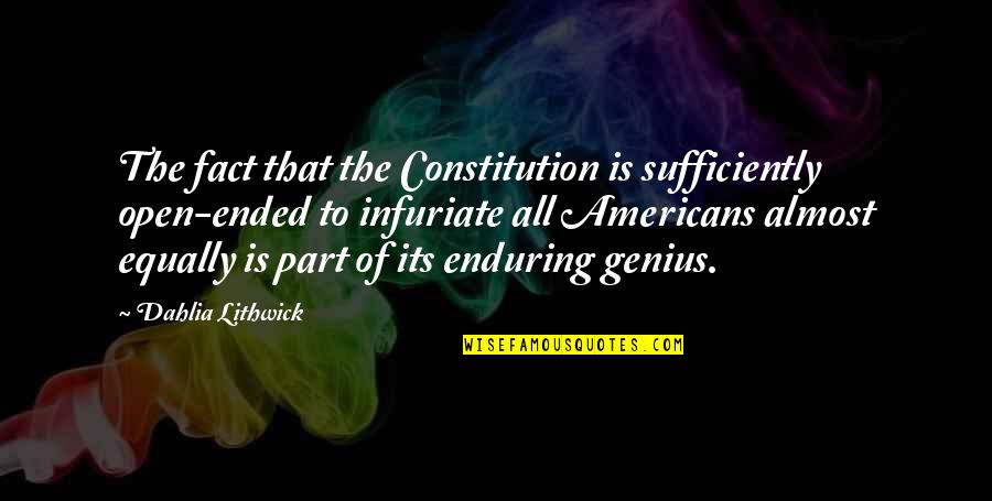 Omaha Life Insurance Quotes By Dahlia Lithwick: The fact that the Constitution is sufficiently open-ended