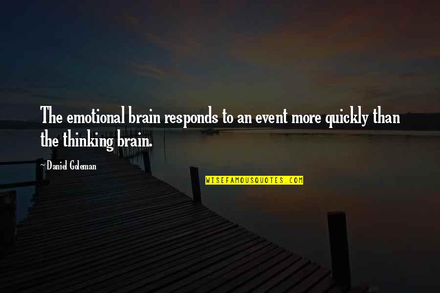 Open Market Option Annuity Quotes By Daniel Goleman: The emotional brain responds to an event more