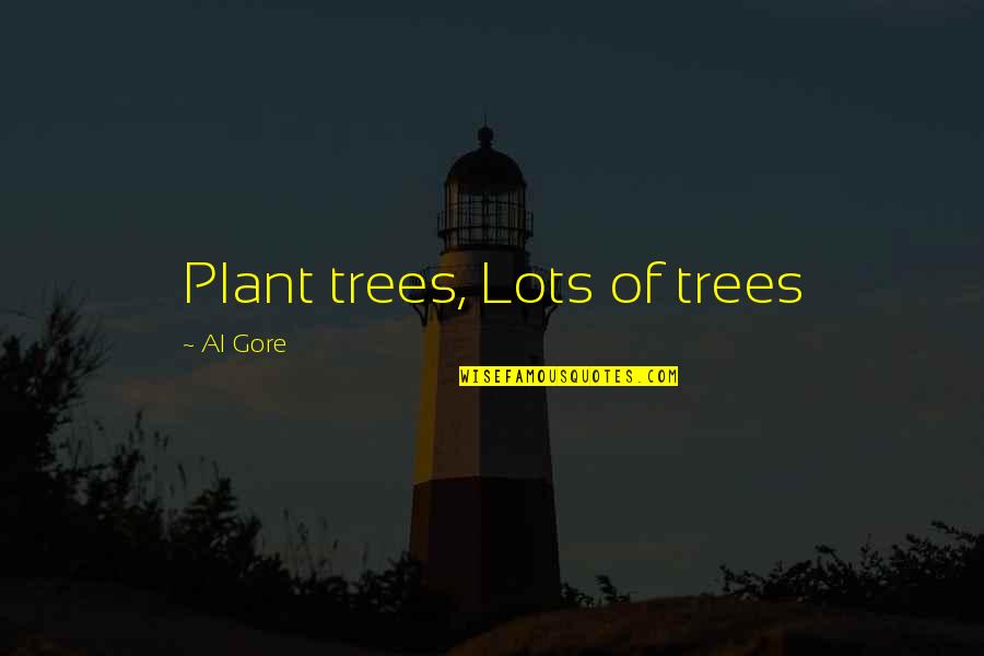 Open Office Stock Quotes By Al Gore: Plant trees, Lots of trees