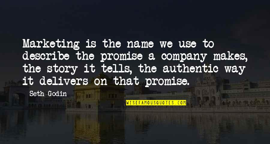 Overcautious Quotes By Seth Godin: Marketing is the name we use to describe