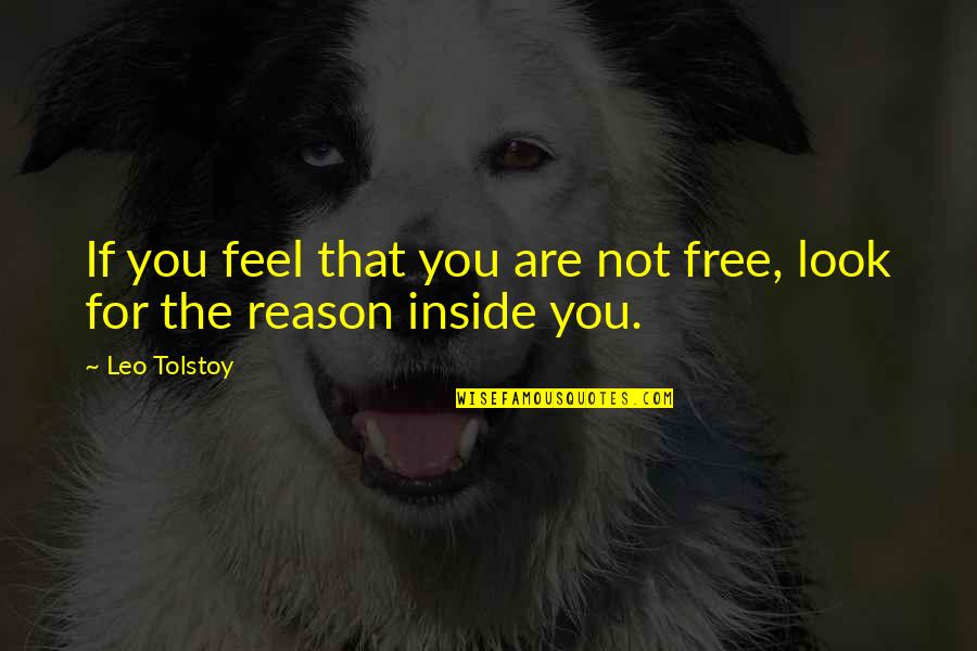 Overridden In Java Quotes By Leo Tolstoy: If you feel that you are not free,