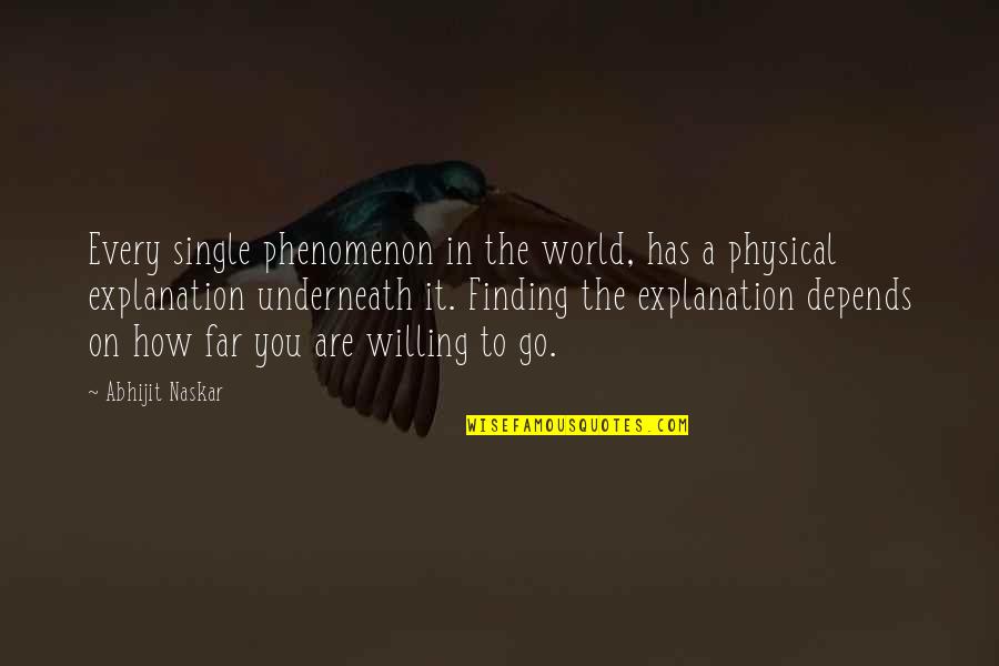 Paranormal Phenomenon Quotes By Abhijit Naskar: Every single phenomenon in the world, has a