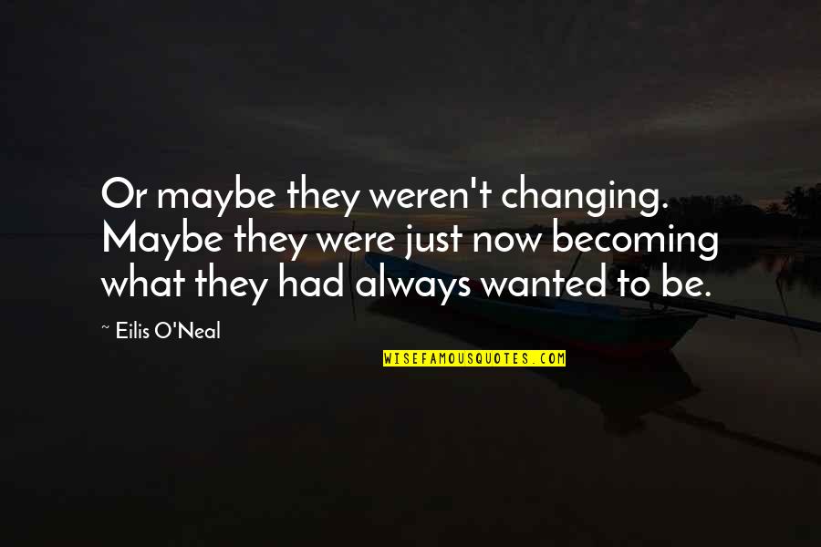 Pep8 Triple Quotes By Eilis O'Neal: Or maybe they weren't changing. Maybe they were