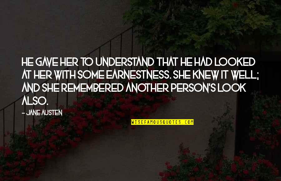 Pisistrate Quotes By Jane Austen: He gave her to understand that he had