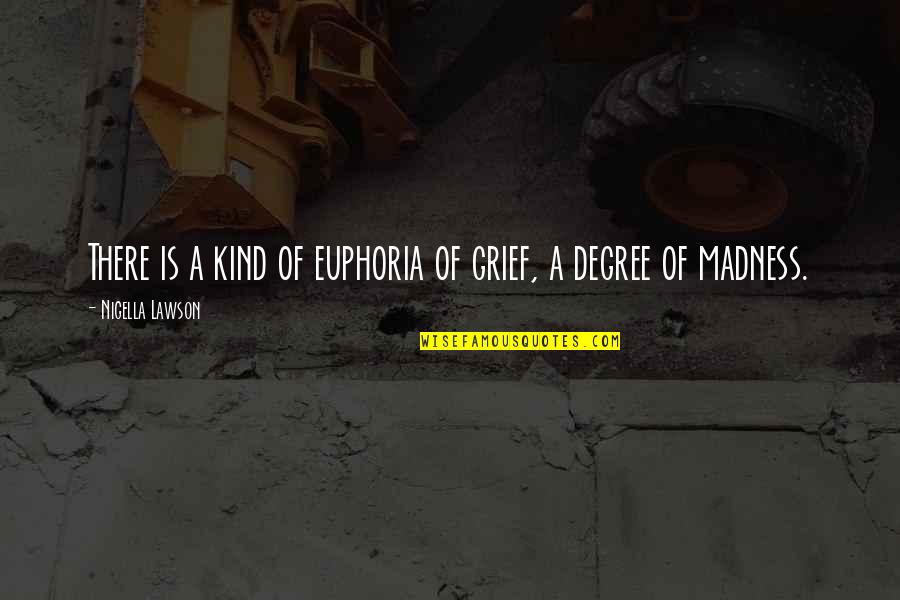 Piuro Servis Quotes By Nigella Lawson: There is a kind of euphoria of grief,