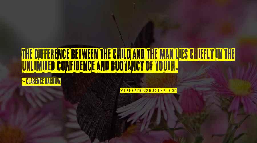 Poe Ballantine Quotes By Clarence Darrow: The difference between the child and the man