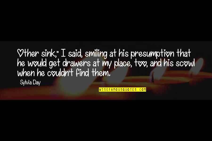 Pureblood Quotes By Sylvia Day: Other sink," I said, smiling at his presumption