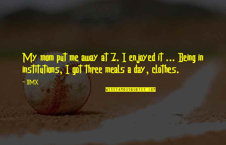 Python Substring Between Quotes By DMX: My mom put me away at 7. I