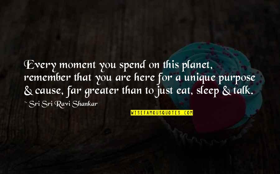 Remember This Moment Quotes By Sri Sri Ravi Shankar: Every moment you spend on this planet, remember