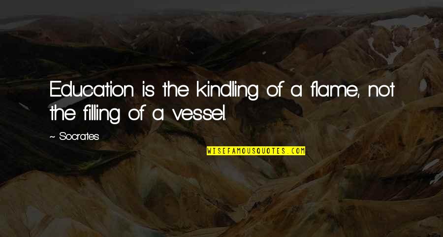 Render Onto Ceasar What Is Cesar Full Quote Quotes By Socrates: Education is the kindling of a flame, not