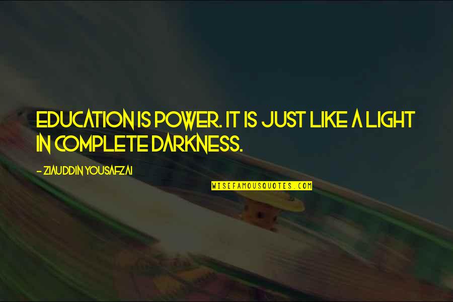 Revelations Four Horsemen Quote Quotes By Ziauddin Yousafzai: Education is power. It is just like a