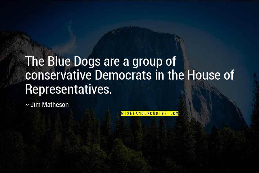 Rules For Ellipses In Quotes By Jim Matheson: The Blue Dogs are a group of conservative