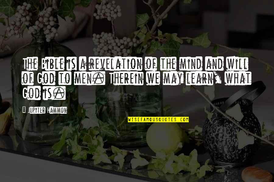 Saatlik Tahmin Quotes By Jupiter Hammon: The Bible is a revelation of the mind