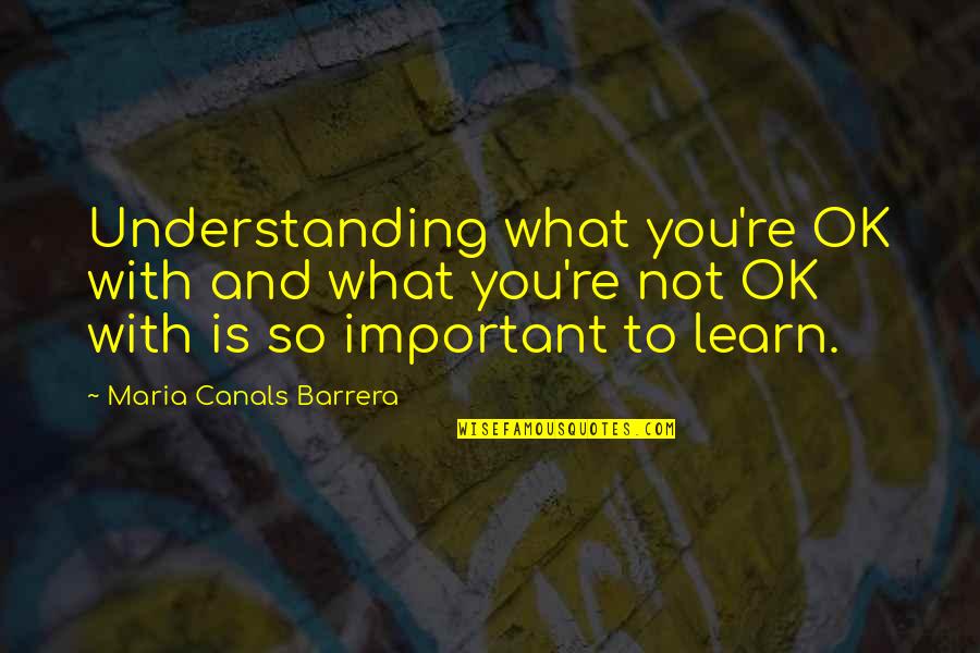 Saint Isaac Of Syria Quotes By Maria Canals Barrera: Understanding what you're OK with and what you're