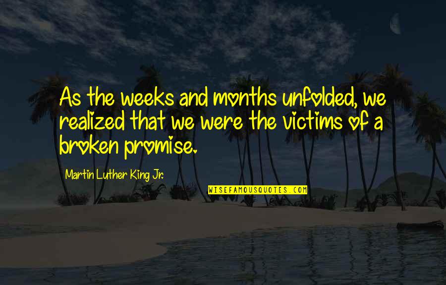 Sam Puckett Funny Quotes By Martin Luther King Jr.: As the weeks and months unfolded, we realized