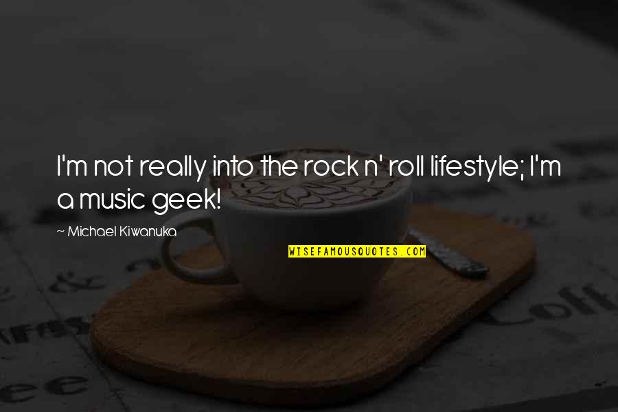 Sangili Karuppar Quotes By Michael Kiwanuka: I'm not really into the rock n' roll