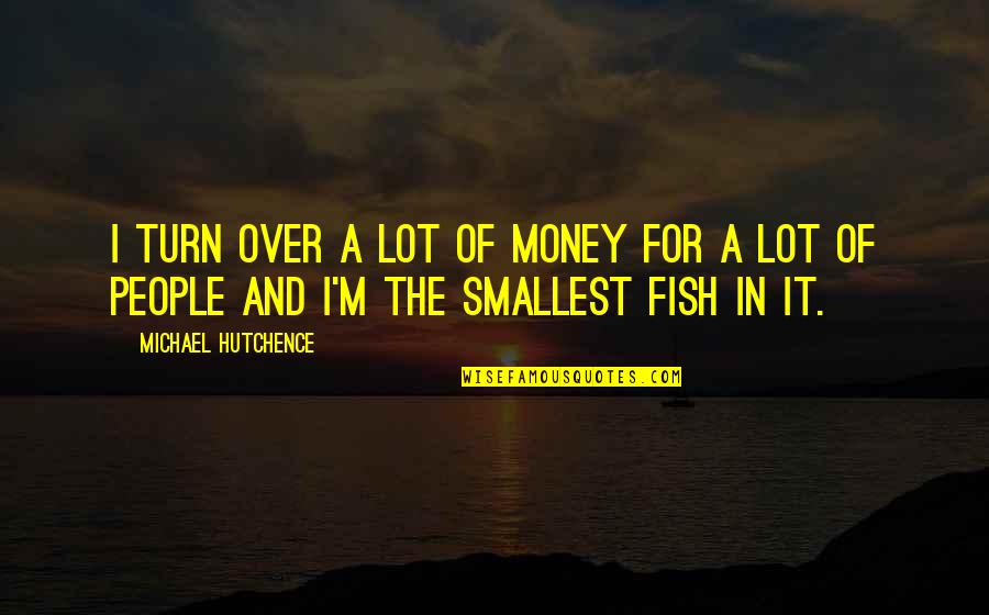 Sapelo Island Quotes By Michael Hutchence: I turn over a lot of money for