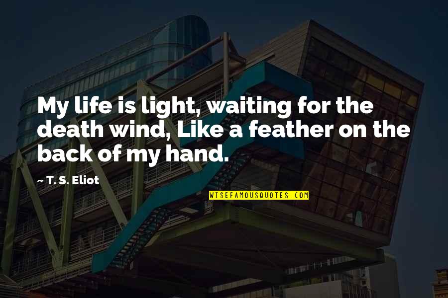 Scotiabank Stock Quotes By T. S. Eliot: My life is light, waiting for the death