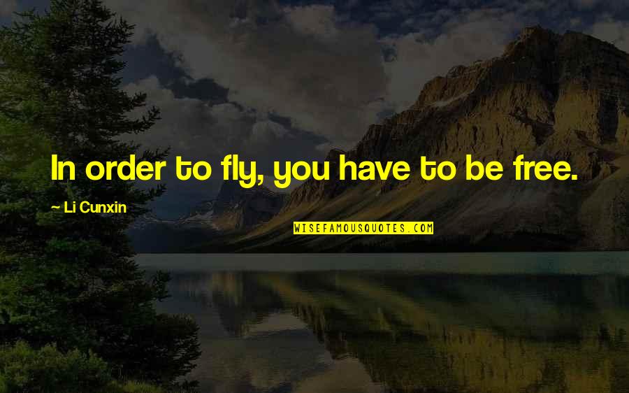 Sejanus In I Claudius Quotes By Li Cunxin: In order to fly, you have to be