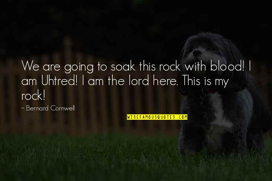 Skyjackers Quotes By Bernard Cornwell: We are going to soak this rock with