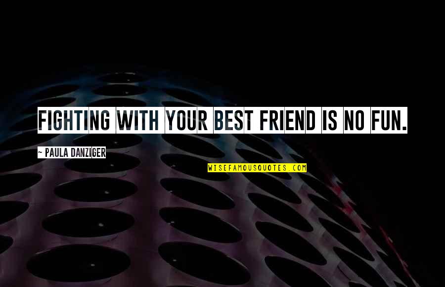 Stock Market Extended Hours Quotes By Paula Danziger: Fighting with your best friend is NO fun.