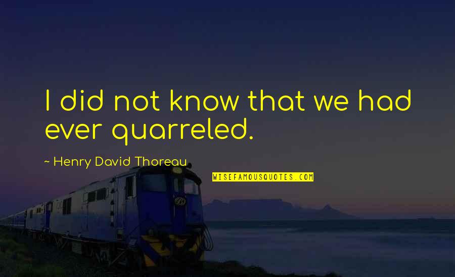 Strasberg Institute Quotes By Henry David Thoreau: I did not know that we had ever