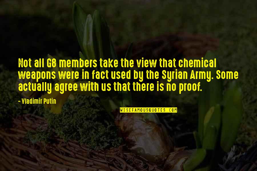 Syrian Quotes By Vladimir Putin: Not all G8 members take the view that