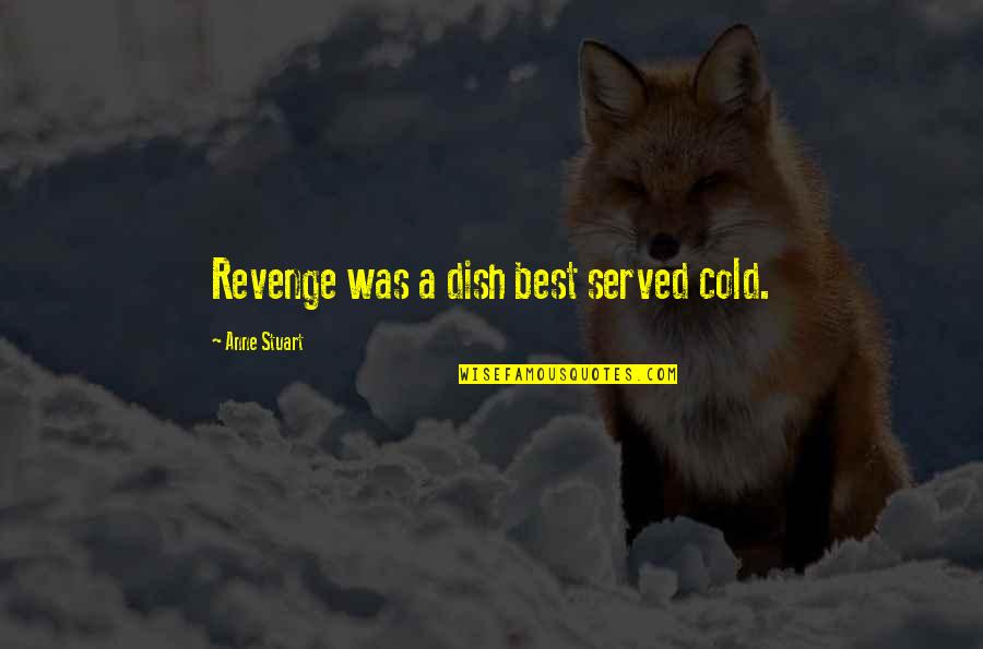 The Cold Dish Quotes By Anne Stuart: Revenge was a dish best served cold.