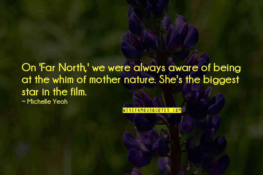 The North Star Quotes By Michelle Yeoh: On 'Far North,' we were always aware of