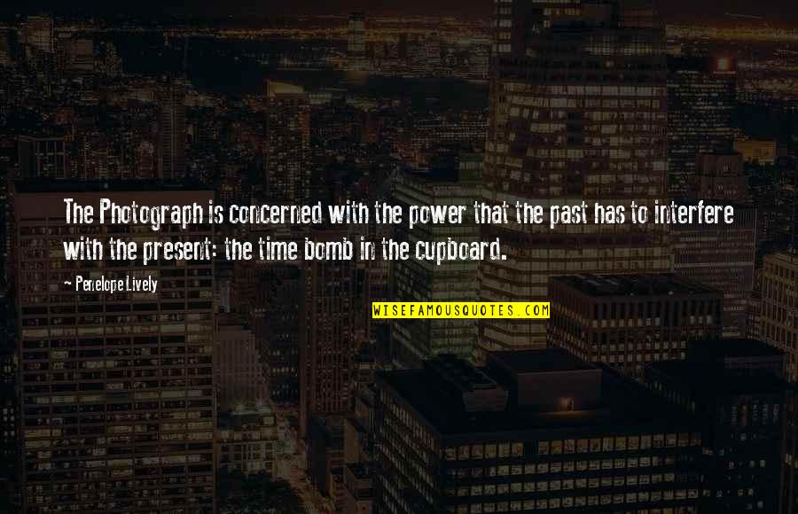 The Present Time Quotes By Penelope Lively: The Photograph is concerned with the power that