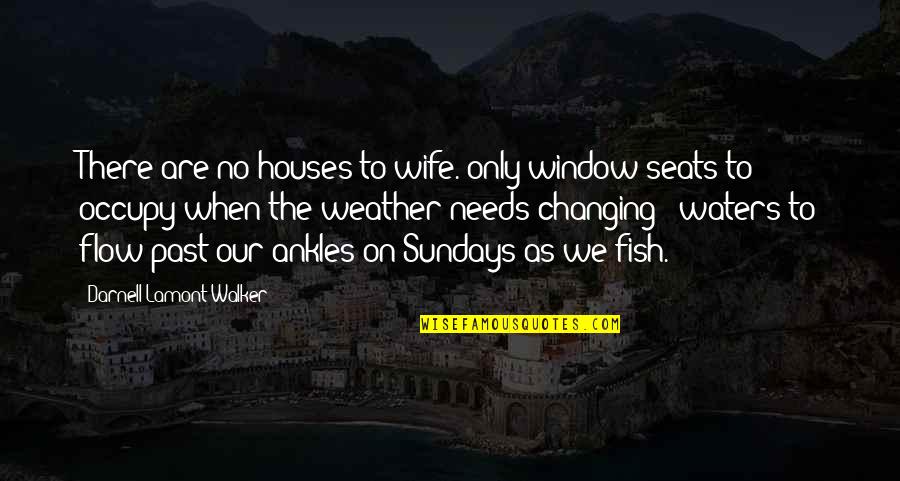 The Weather Quotes By Darnell Lamont Walker: There are no houses to wife. only window