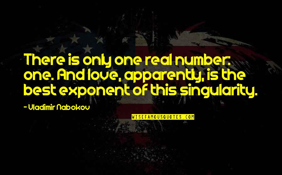 Theofanis Rauch Quotes By Vladimir Nabokov: There is only one real number: one. And