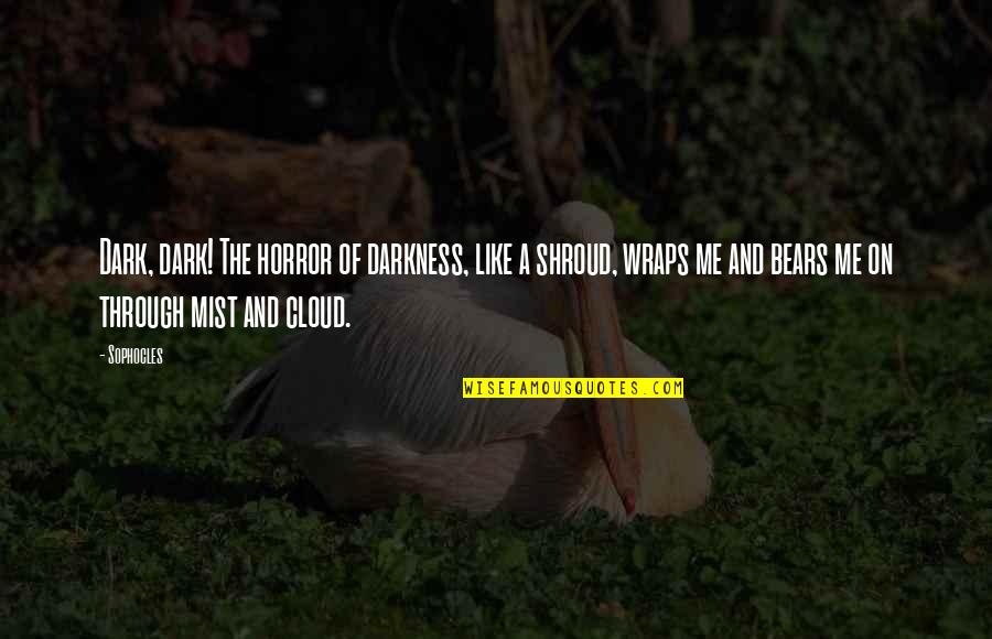 Through The Darkness Quotes By Sophocles: Dark, dark! The horror of darkness, like a