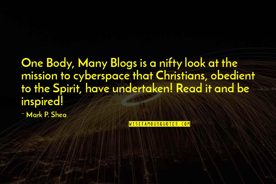 Time From Famous People Quotes By Mark P. Shea: One Body, Many Blogs is a nifty look