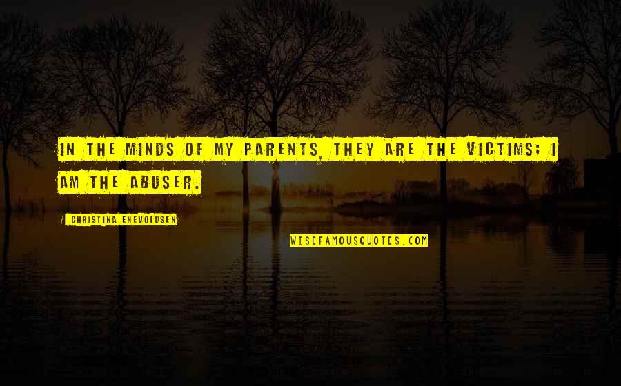 Triangle Quotes By Christina Enevoldsen: In the minds of my parents, they are