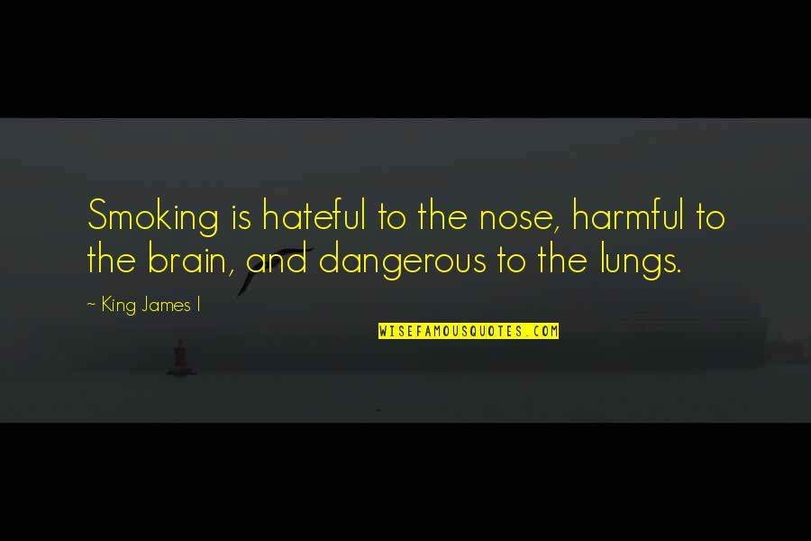 Under Armour Outlet Quotes By King James I: Smoking is hateful to the nose, harmful to