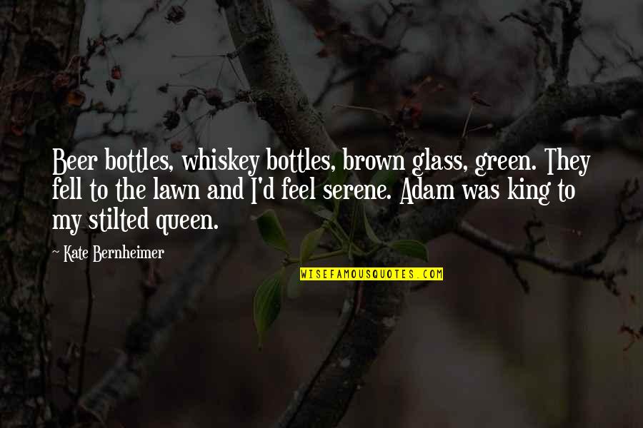 Vba Output Quotes By Kate Bernheimer: Beer bottles, whiskey bottles, brown glass, green. They